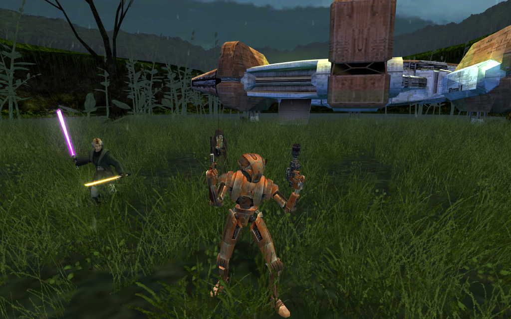 Star Wars: Knights of the Old Republic II (électronique)