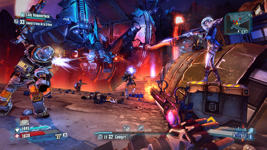Borderlands: The Pre-Sequel Lady Hammerlock the Baroness (électronique)