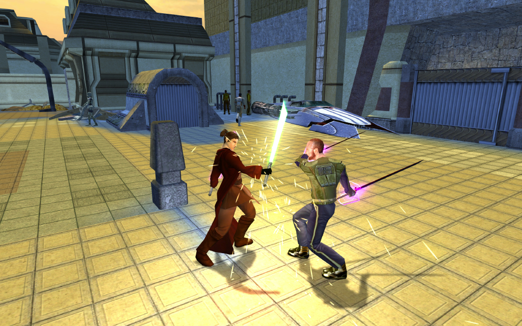 Star Wars: Knights of the Old Republic II (électronique)